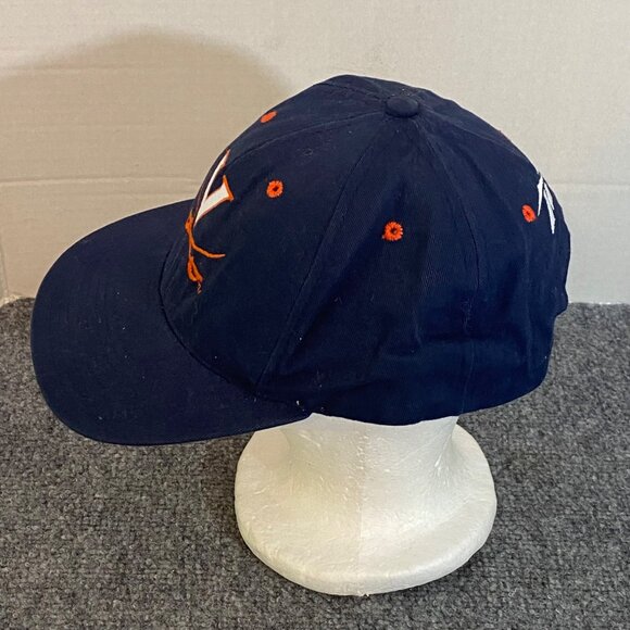 Reebok Virginia Cavaliers Hat Snapback Adjustable Blue V Logo with Swords - Picture 7 of 10